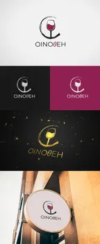 Οινοθέη logo design
